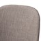Baxton Studio Cody Light Grey Upholstered Walnut Finished Wood Dining Chair, PK2 144-7943 - alternate 4